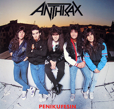 ANTHRAX - Penikufesin album front cover vinyl record